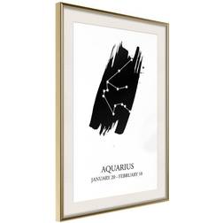 Arkiio Affisch Zodiac Signs: Aquarius [Poster] 20x30 Poster